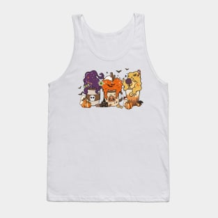 Halloween Horror Coffee Tank Top